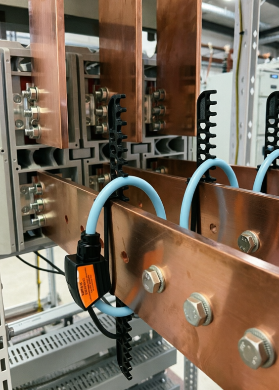 Substation low-voltage monitoring with current measurement devices