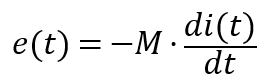 Faraday's law of electromagnetic induction